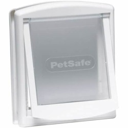 Staywell White Small Original 2-WAY Pet Door Waggs Pet Shop