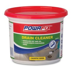 Powafix Drain Cleaner Caustic Soda 500G