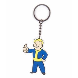 Fallout 4 Vault Boy Thumbs Up Keychain UK Import