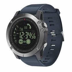 New Zeblaze Vibe 3 Flagship Rugged Smartwatch 33-MONTH Standby Time 24H All-weather Monitoring Smart Watch For Ios And Android Blue