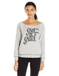 Minkpink Women's Get It Girl Sweater Grey Marle XS