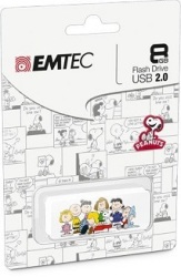 Emtec M710 Usb 2.0 - Peanuts Group - 2d - 8gb