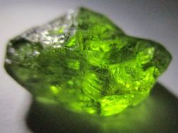 14.57 Crt Lime Green Tourmaline Crystal Rough