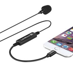 Saramonic Lavmicro Di Omnidirectional Microphone Lavalier Lapel Clip On MIC With Lightning Output For Iphone 7 7S. Iphone 7 Plus Iphone 8 Iphone X