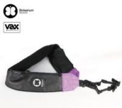 Vax BO270005 Verdi Camera Strap - Black+purple