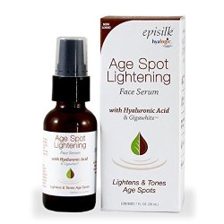 Hyalogic Episilk Asl Serum - Age Spot Lightening Serum - Contains Hyaluronic Acid & Gigawhite - Lightens Age Spots - Evens Skin Tone - 1 Oz Ffp