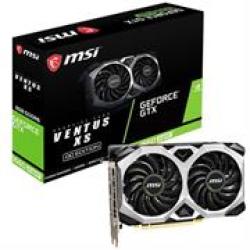 MSI Nvidia Geforce GTX 1660 Super Ventus 6G Graphics Card - 6GB GDDR6 192BIT Memory PCI Express X16 3.0 Core Clock 1815MHZ 1X HDMI