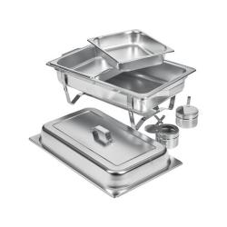 Double Stainless Steel Chafing Dish 9.5L