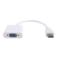 Mostop Nice 1080P HDMI Male To Vga Female Video Converter Adapter Cable For PC DVD Hdtv White