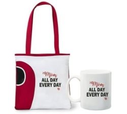Mom All Day Every Day - Mug & Artesan Tote Bag Combo