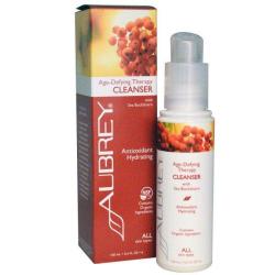Aubrey Organics Age-defying Therapy Cleanser All Skin Types 3.4 Fl Oz 100 Ml
