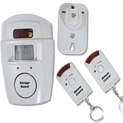 Wireless Motion Sensor Alarm System With 2 Remotes