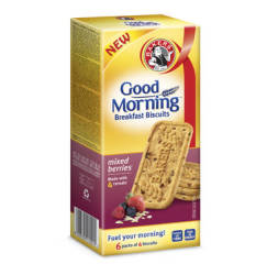Bakers Good Morning Biscuits Mixed Berries 12 X 300G