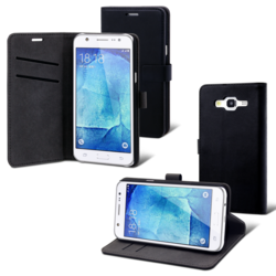 Muvit Slim S Folio Case for Samsung Galaxy J5 in Black