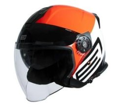 Origine Palio 2.0 Scout Black flo Red Jet Helmet