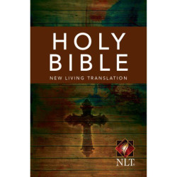 Holy Bible - New Living Translation - Cross Paperback Compact Ed