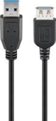 USB 3.0 Superspeed Extension 5M Cable - Black