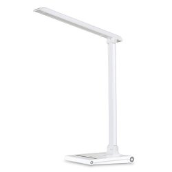 August LEC315 LED Light- Dimmable LED Desk Lamp With USB Phone Charger - Office Work Light With 3 Lighting Modes Adjustable Brightness