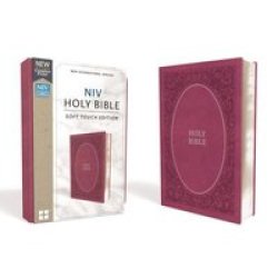Niv Holy Bible Soft Touch Edition Leathersoft Pink Comfort Print Leather Fine Binding