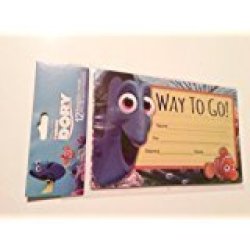 Disney Finding Dory Student Way To Go Recognition Award Cards 8 X 5 Inches