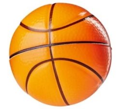 Basket Ball Shape Stress Ball