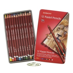 Derwent Pastel Pencils 12pc In Tin