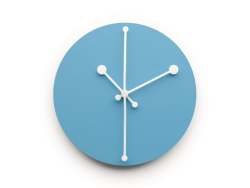 ALESSI Dotty Clock Turquoise