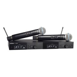SLXD24E-B58 -dual Channel Digital Wireless Handheld Microphone System