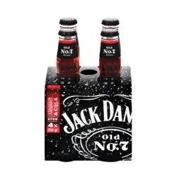 Jack Daniels Jack Daniel's & Cola Nrb 4 X 330ML