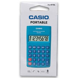 Electrolux Electronic Calculator Portable HL-815L - Blue
