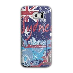Sydney Australia Nsw Tourist 3D Samsung Galaxy S6 Case Wellcoda