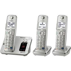 Panasonic Kx-tge263s Link2cell Bluetooth Enabled Phone With Answering Machine 3 Cordless Handsets