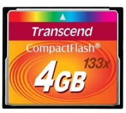 Transcend 4GB Compact Flash Card