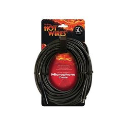 Hot Wires HWMC1250 Xlr To Xlr Microphone Cable With Neutrik Connectors - 50 Feet