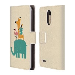Official Andy Westface Moving On Wildlife Leather Book Wallet Case Cover For LG K10 2017 K20 Plus