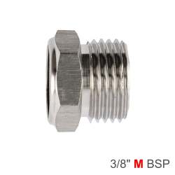 AirCraft Muffler Metal Flat 3 8' Male