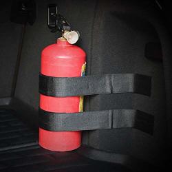 Tlu-kaxu - Car Fire Extinguisher Holder Safety Strap Kit For Subaru nissan toyota geely chevy lifan hyundai citroen lexus renault All Car