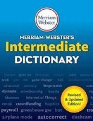 Merriam-webster& 39 S Intermediate Dictionary - For Students Grades 6-8 Ages 11-14. Revised And Updated Hardcover
