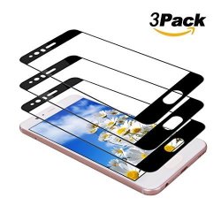 3PCS Huawei P10 Screen Protector Huawei P10 Tempered Glass Moon Mood Full Coverage Protective Film Phone Screen 9H Hardness Anti-scratch Glass Hardened HD 9H
