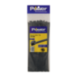 Black Cable Ties 300MM 100 Pack
