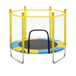 Joy World - 1.4M Kids Safety Trampoline With Protective Cover