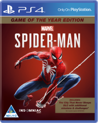 Marvel's Spider-man Goty PS4
