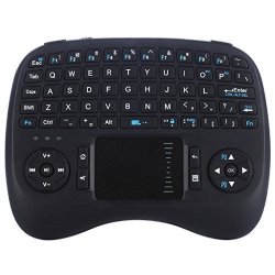 Ipazzport MINI Wireless Keyboard With Backlit And Touchpad For Android Tv Box And Raspberry Pi 3 And Htpc KP-810-21TL 2017 Updated Version