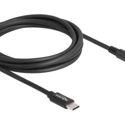 Delock 87974 Laptop Charging Cable USB Type-c Male To Dell 4.5 3.0MM Male