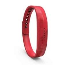 Silicone Strap For Fitbit Flex 2 S m - Red Strap Only Watch Excluded