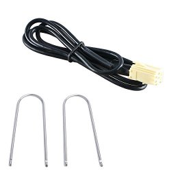 Dolity 3.5MM 6 Pin Earphone MINI Jack Aux In Input Adapter For Fiat Grande Punto 500 MP3 Player
