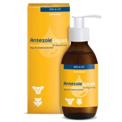 Antezole Liquid 100ML Original Worm Treatment - For Pets
