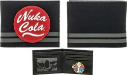 Fallout 4 Nuka Cola Logo Black Bi Fold Wallet