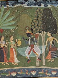 Lais Jigsaw Indian Painter Around 1660 - R Gm L Series Scene: Vasanta R Gin Spring Krishna Dances To The Music Of Two Girls 2000 Pieces