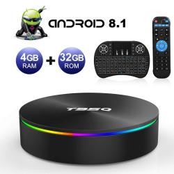 Haifen Android Tv Box T95q Android 8 1 4gb Ram 32gb Rom Amlogic S905x2 Quad Core Tv Box Support 5 0 Ghz Wifi Bluetooth 4 1 Dlna Mini Tv Reviews Online Pricecheck